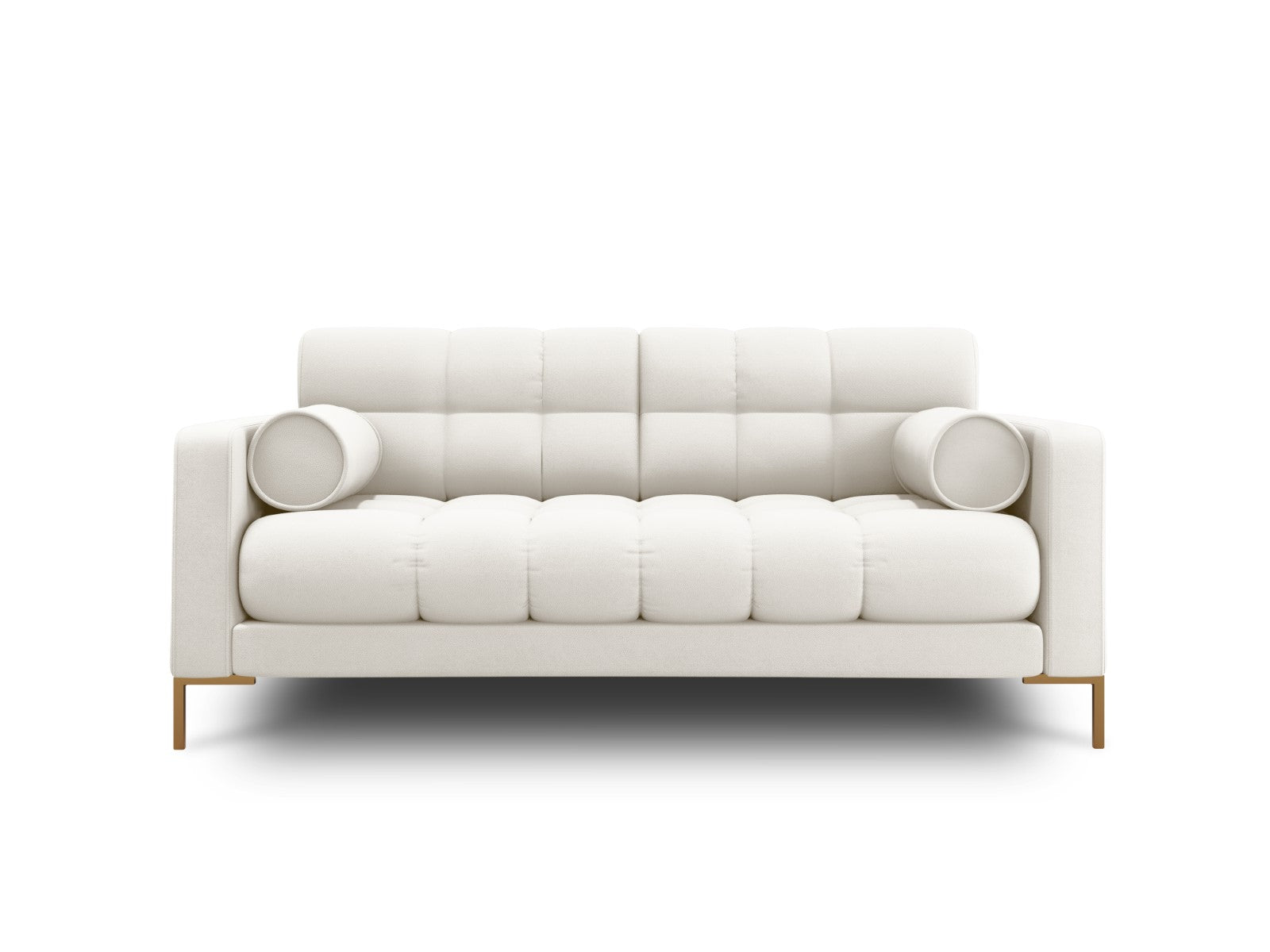 Cosmopolitan Design Bank Bali 2-zits, structurele stof, lichtbeige - 9