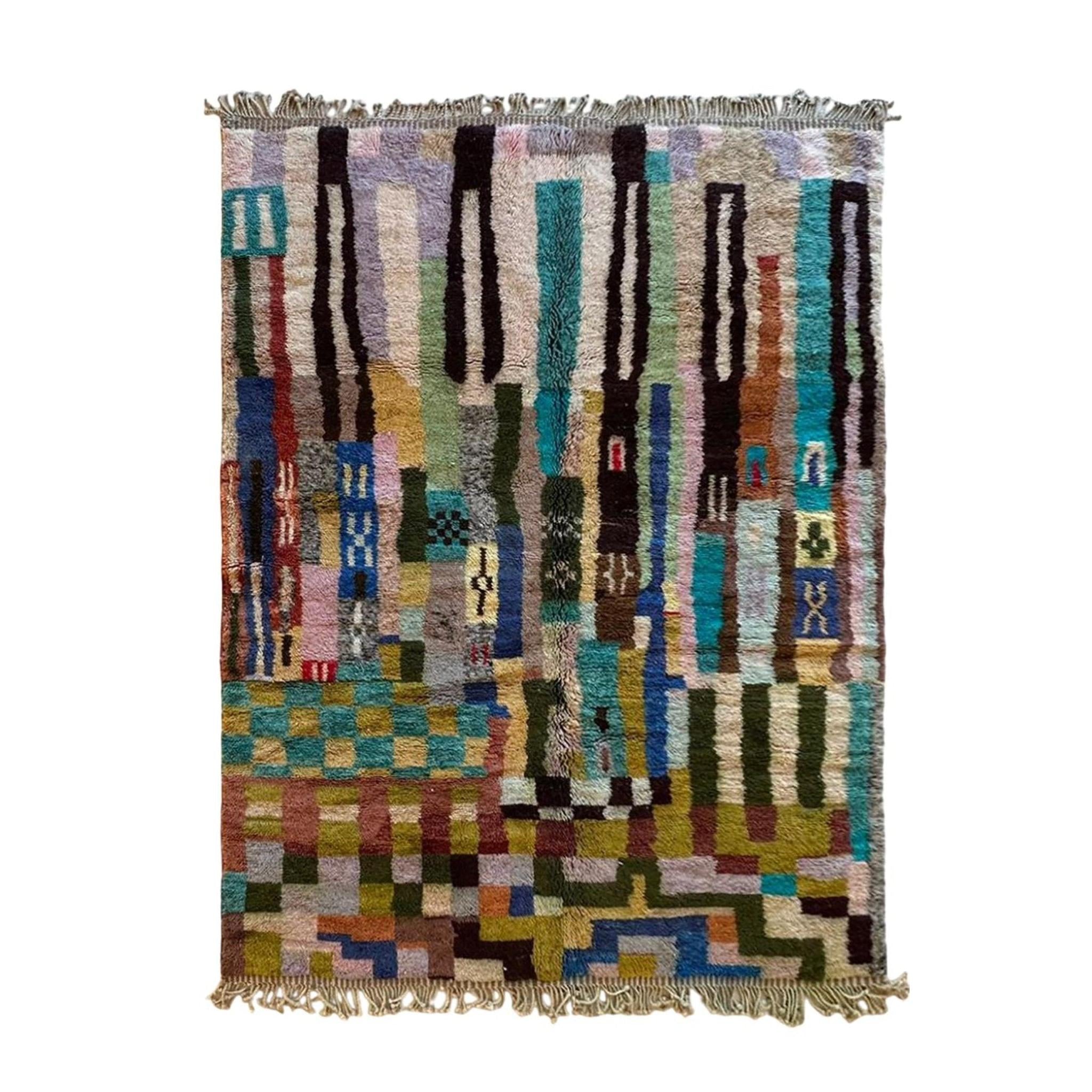 AFK Living vloerkleed Berber - handgemaakt - Wol - 219 x 290 cm