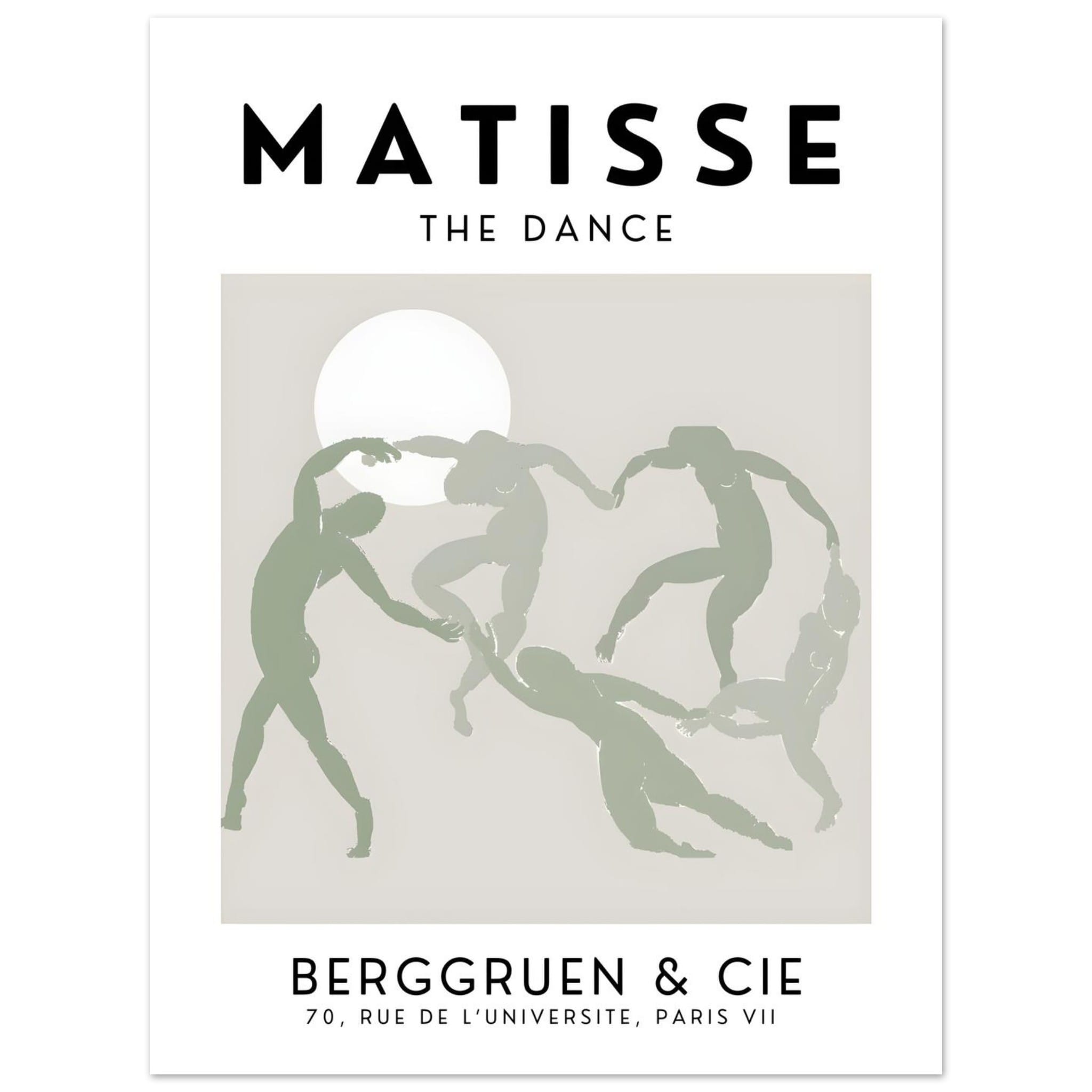 Artfulprints Poster Matisse - The dance - 30x40 cm - Grijs