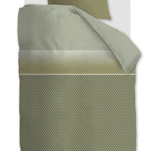 Beddinghouse Dekbedovertrek Riven – 140 x 200/220 cm – Groen Beddinghouse Dekbedovertrek Riven – 140 x 200/220 cm – Groen