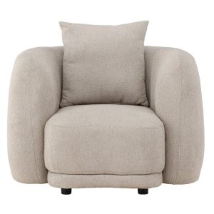 BRAM Fauteuil Lana – Beige