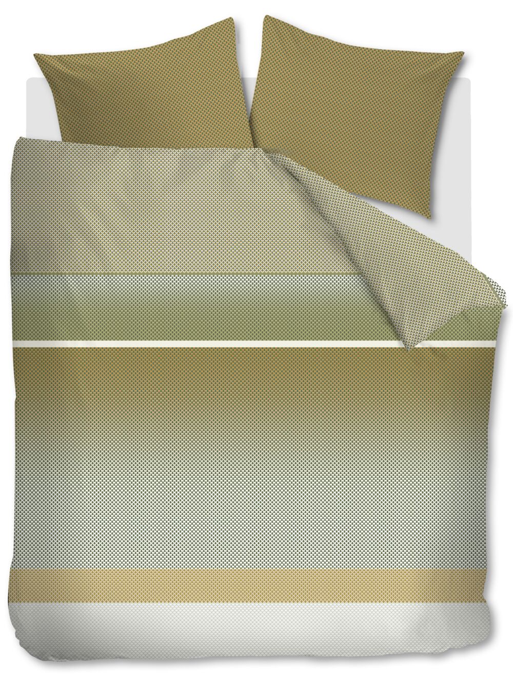 Beddinghouse Dekbedovertrek Elvi - 240 x 200/220 cm - Groen