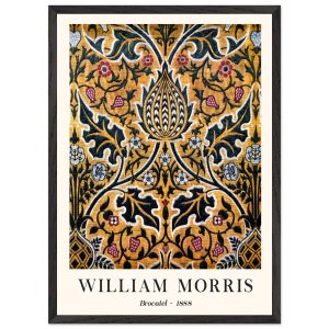 Artfulprints Poster met Lijst William Morris – Brocatel 1888 – 50×70 c Artfulprints Poster met Lijst William Morris – Brocatel 1888 – 50×70 c