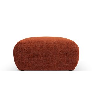 Cosmopolitan Design Poef Nolio chenille, terracotta – 75x75x36cm Cosmopolitan Design Poef Nolio chenille, terracotta – 75x75x36cm