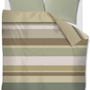 Beddinghouse dekbedovertrek Audrie – 240×200/220 cm – groen Beddinghouse dekbedovertrek Audrie – 240×200/220 cm – groen