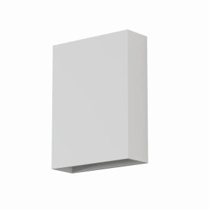 Artdelight wandlamp Memphis – 2 lichts – 4 x 16 cm – wit Artdelight wandlamp Memphis – 2 lichts – 4 x 16 cm – wit