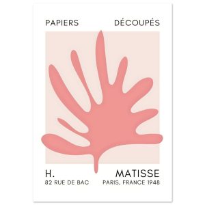 Artfulprints Poster Matisse – Coral drift taupe – 70×100 cm – Taupe Artfulprints Poster Matisse – Coral drift taupe – 70×100 cm – Taupe