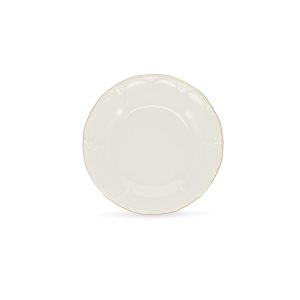 Bonbistro – Plat bord 21cm met gouden rand Retro – Set van 6 Bonbistro – Plat bord 21cm met gouden rand Retro – Set van 6