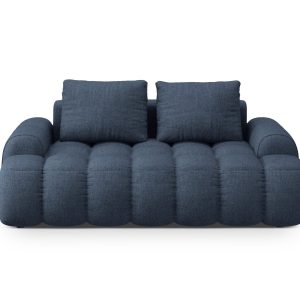 Cosmopolitan Design Bank Linz 2-zits, structurele stof donkerblauw – 1 Cosmopolitan Design Bank Linz 2-zits, structurele stof donkerblauw – 1