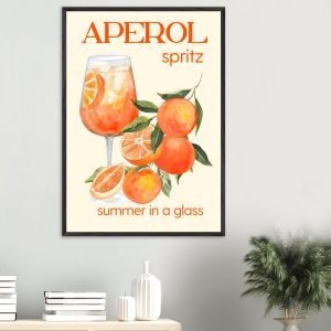 Artfulprints Poster Aperol Spritz – Summer in a glass – 70×100 cm – Or Artfulprints Poster Aperol Spritz – Summer in a glass – 70×100 cm – Or