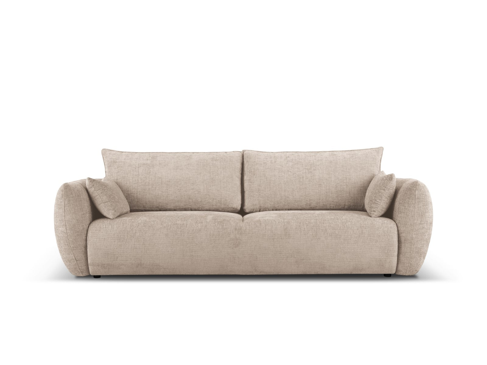 Cosmopolitan Design Slaapbank met opbergdoos Matera 3-zits, chenille,