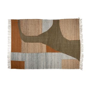 Dutchbone Pavilion Vloerkleed 200×300 – Bruin Dutchbone Pavilion Vloerkleed 200×300 – Bruin