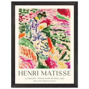 Artfulprints Poster met Lijst Matisse – La japonaise 1905 – 30×40 cm – Artfulprints Poster met Lijst Matisse – La japonaise 1905 – 30×40 cm –