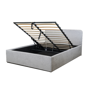 Calicosy – YSÉE Bed met opbergruimte – Grijs – 150x205x88 cm Calicosy – YSÉE Bed met opbergruimte – Grijs – 150x205x88 cm