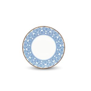 Bonbistro – Plat bord 21cm blauw Azul – Set van 6 Bonbistro – Plat bord 21cm blauw Azul – Set van 6