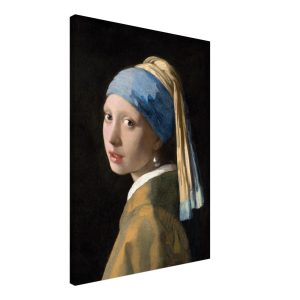 Artfulprints Canvas Johannes Vermeer – Meisje met de parel canvas – 50 Artfulprints Canvas Johannes Vermeer – Meisje met de parel canvas – 50