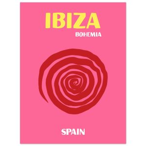 Artfulprints Poster Spanje – Ibiza – 30×40 cm – Roze Artfulprints Poster Spanje – Ibiza – 30×40 cm – Roze