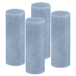Bolsius rustieke kaarsen – licht blauw – 19cm Bolsius rustieke kaarsen – licht blauw – 19cm