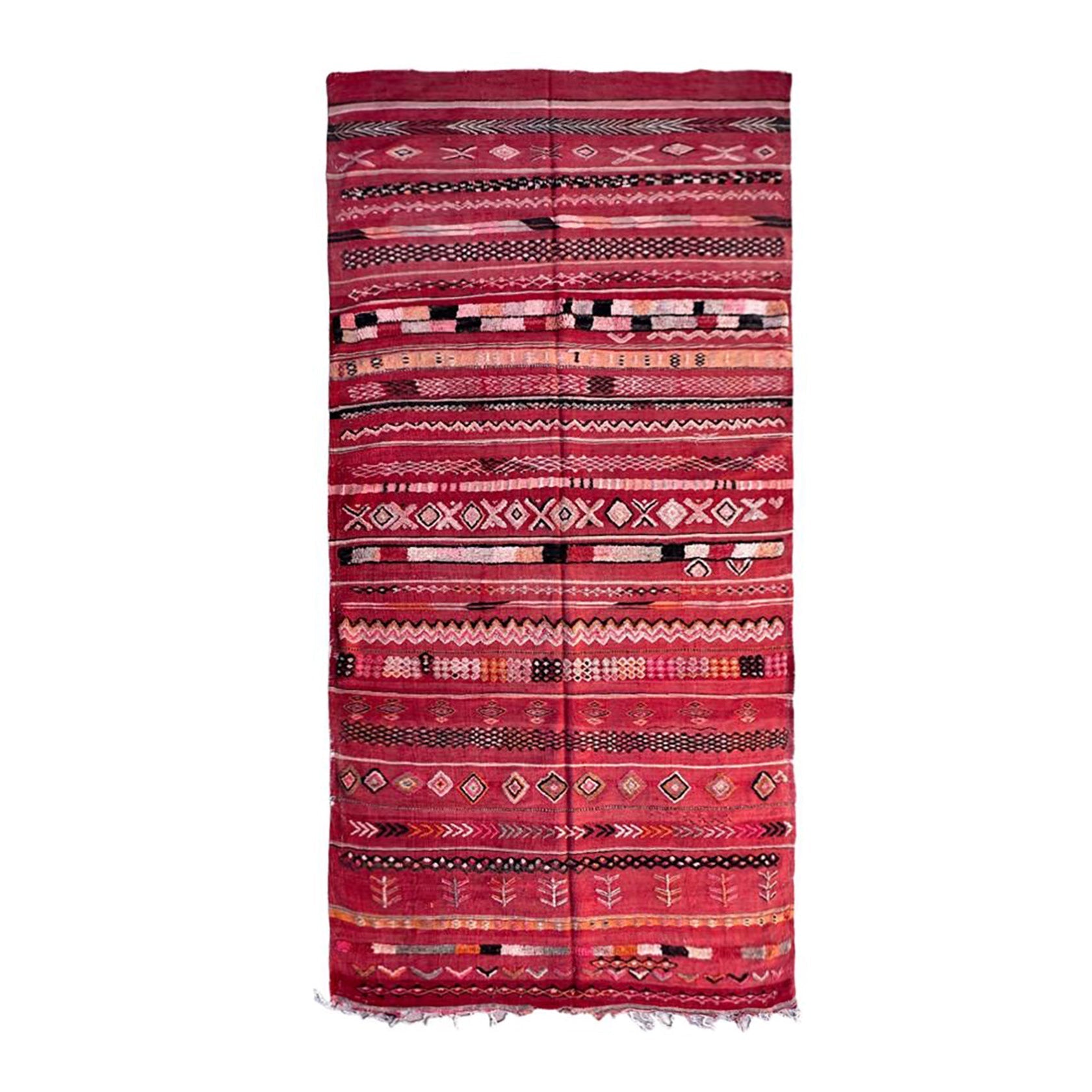 AFK Living vloerkleed Berber - handgemaakt - Wol - 169 x 364 cm