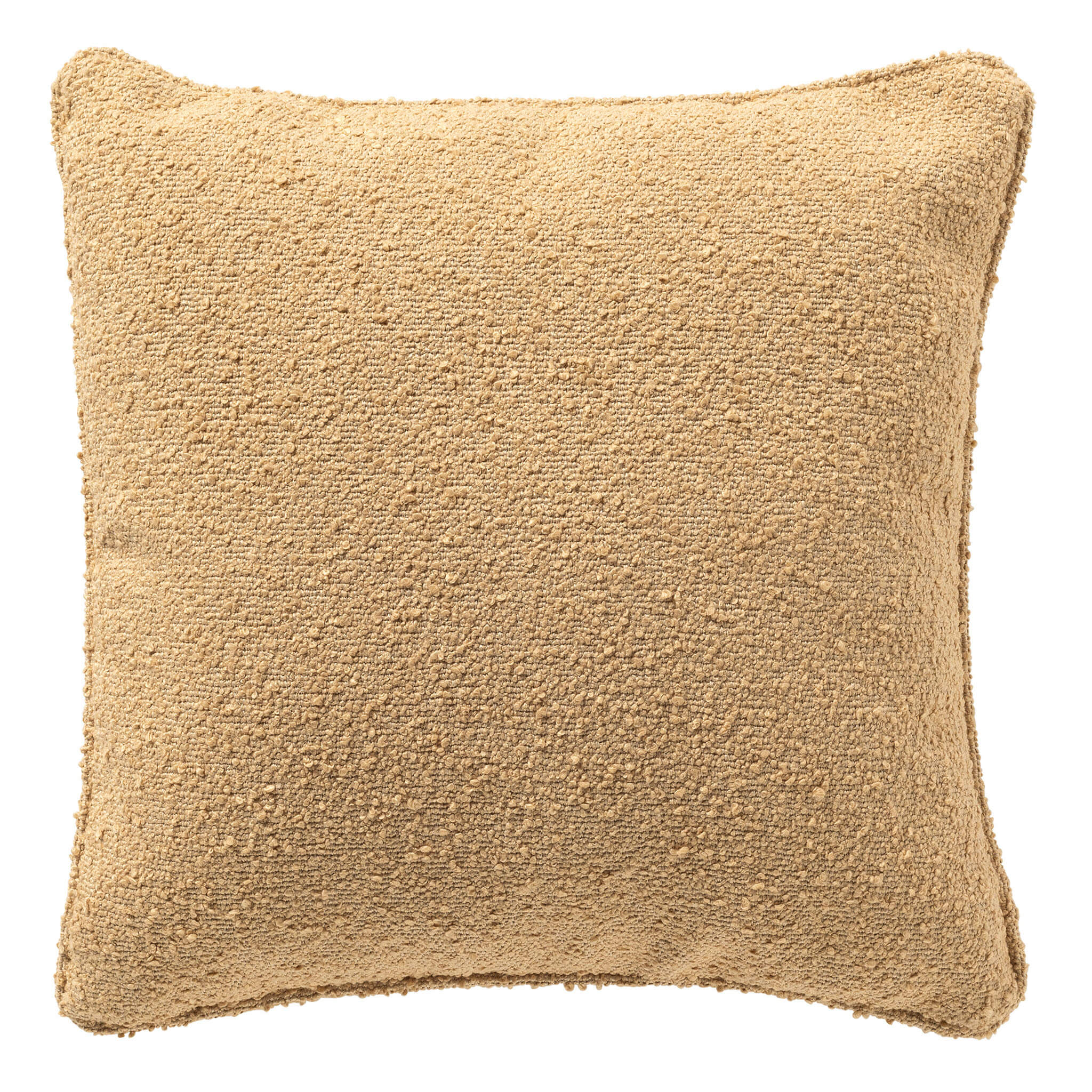ONNO - kussenhoes 45x45 cm - bouclé - Semolina - beige