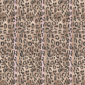 Catchii Behang Leopard print Brown Catchii Behang Leopard print Brown