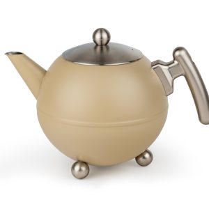 Bredemeijer – Theepot Bella Ronde – taupe – 1,2L
