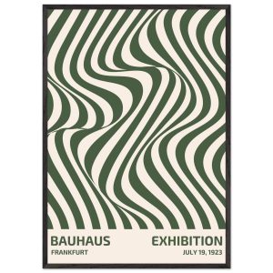 Artfulprints Poster met Lijst Bauhaus – Exhibition Frankfurt green – 7 Artfulprints Poster met Lijst Bauhaus – Exhibition Frankfurt green – 7