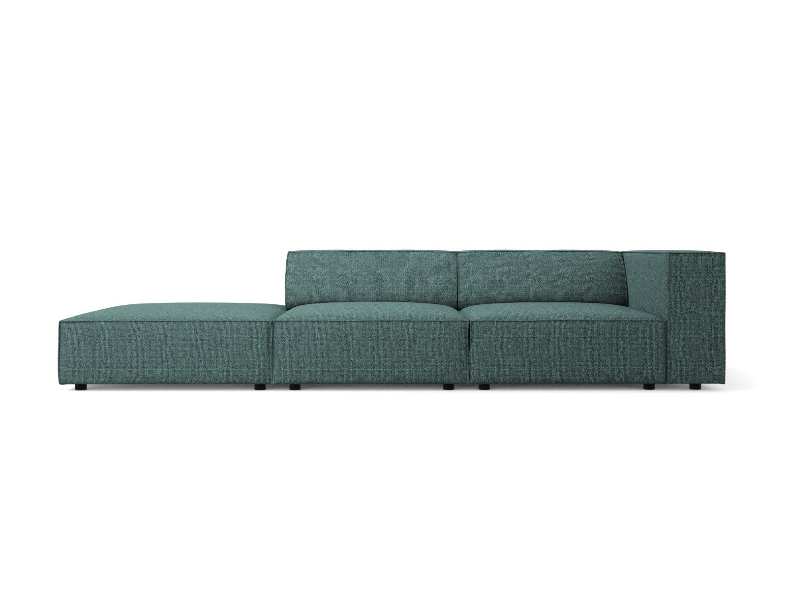 Cosmopolitan Design linker bank Arendal 4-zits, chenille, olie - 102x2