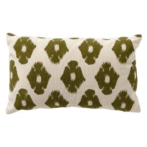 RICO – kussenhoes 30×50 cm – ikat – Olive Branch – groen RICO – kussenhoes 30×50 cm – ikat – Olive Branch – groen