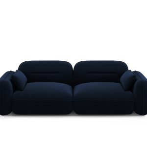 Cosmopolitan Design Modulaire bank Sydney 3-zits, flueel, koningsblauw Cosmopolitan Design Modulaire bank Sydney 3-zits, flueel, koningsblauw