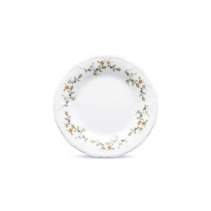 Bonbistro – Plat bord 20,5cm brown flower Retro – Set van 6 Bonbistro – Plat bord 20,5cm brown flower Retro – Set van 6
