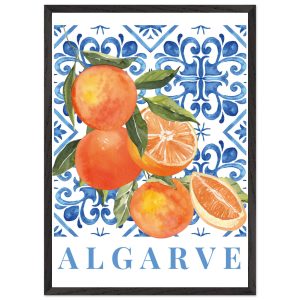 Artfulprints Poster met Lijst Fruits – Oranges in the Algarve – 50×70 Artfulprints Poster met Lijst Fruits – Oranges in the Algarve – 50×70