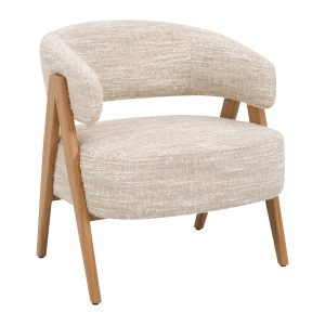 DÉJA Living Fauteuil Fly – Beige/Naturel – 67x64x72cm DÉJA Living Fauteuil Fly – Beige/Naturel – 67x64x72cm