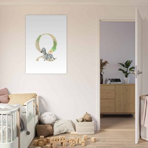 Artfulprints Poster Letter Q kindernaam – 70×100 cm – Meerkleurig Artfulprints Poster Letter Q kindernaam – 70×100 cm – Meerkleurig