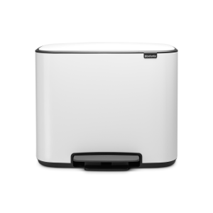 Brabantia Bo Pedaalemmer, met 3 binnenemmers, 3 x 11 liter – White Brabantia Bo Pedaalemmer, met 3 binnenemmers, 3 x 11 liter – White