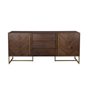Dutchbone Class Dressoir Hoog Acaciahout Donkerbruin Dutchbone Class Dressoir Hoog Acaciahout Donkerbruin
