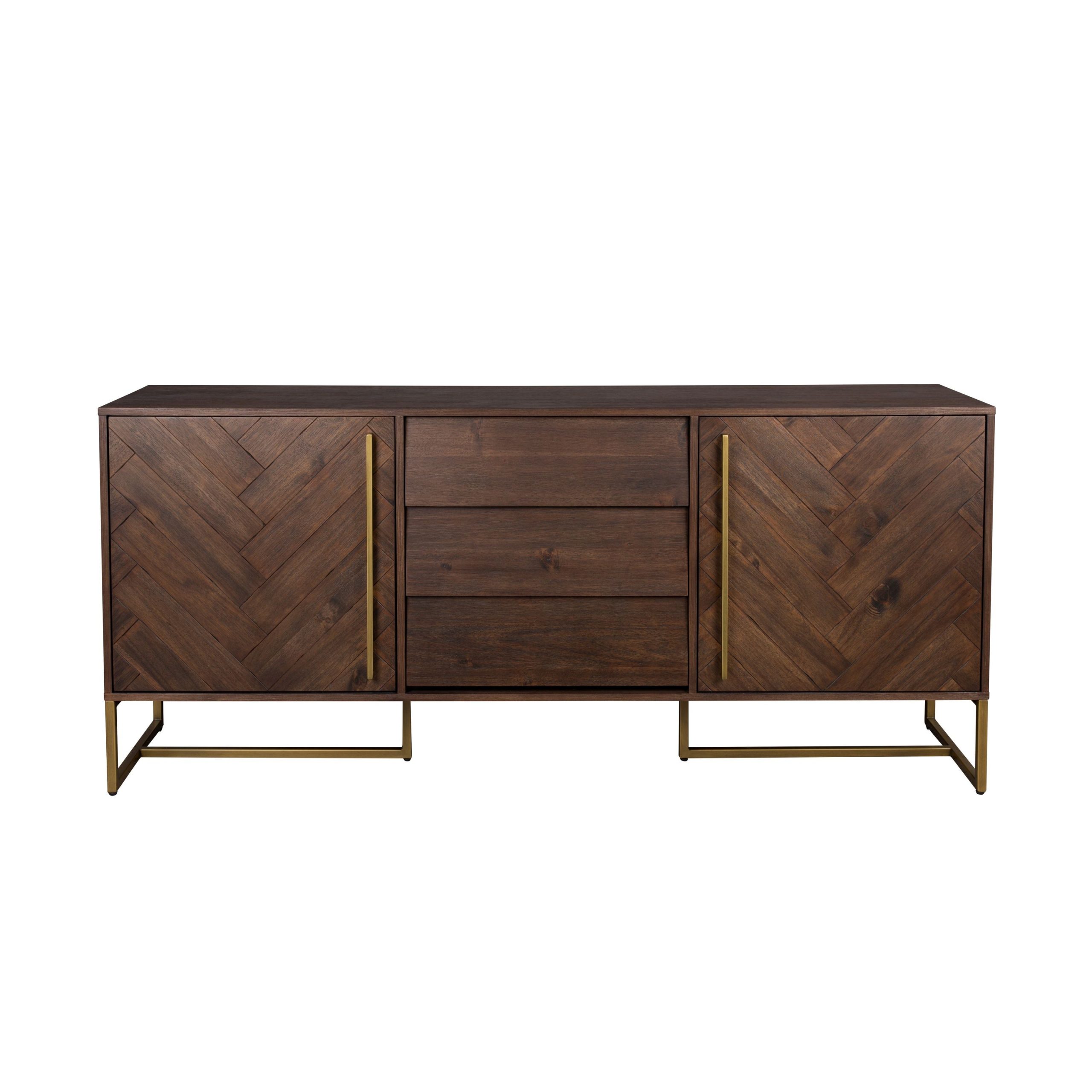 Dutchbone Class Dressoir Hoog Acaciahout Donkerbruin
