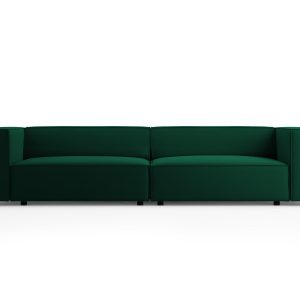 Cosmopolitan Design Bank Arendal 4-zits, flueel, flessengroen – 102×24 Cosmopolitan Design Bank Arendal 4-zits, flueel, flessengroen – 102×24
