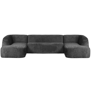 WOOOD u-vorm bank Sloping – Velvet – Mountain – 77x339x225 WOOOD u-vorm bank Sloping – Velvet – Mountain – 77x339x225