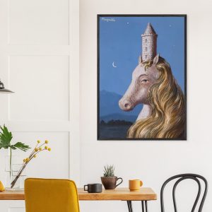 Artfulprints Poster René Magritte – Le coeur du monde – 70×100 cm – Bl Artfulprints Poster René Magritte – Le coeur du monde – 70×100 cm – Bl