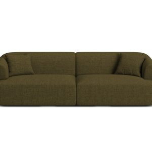 Cosmopolitan Design Modulaire bank Campi 4-zits, structurele stof groe