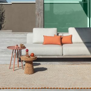 Vloerkleed Brink en Campman Lace Tri-colore White/San/Ma outdoor 49690 Vloerkleed Brink en Campman Lace Tri-colore White/San/Ma outdoor 49690