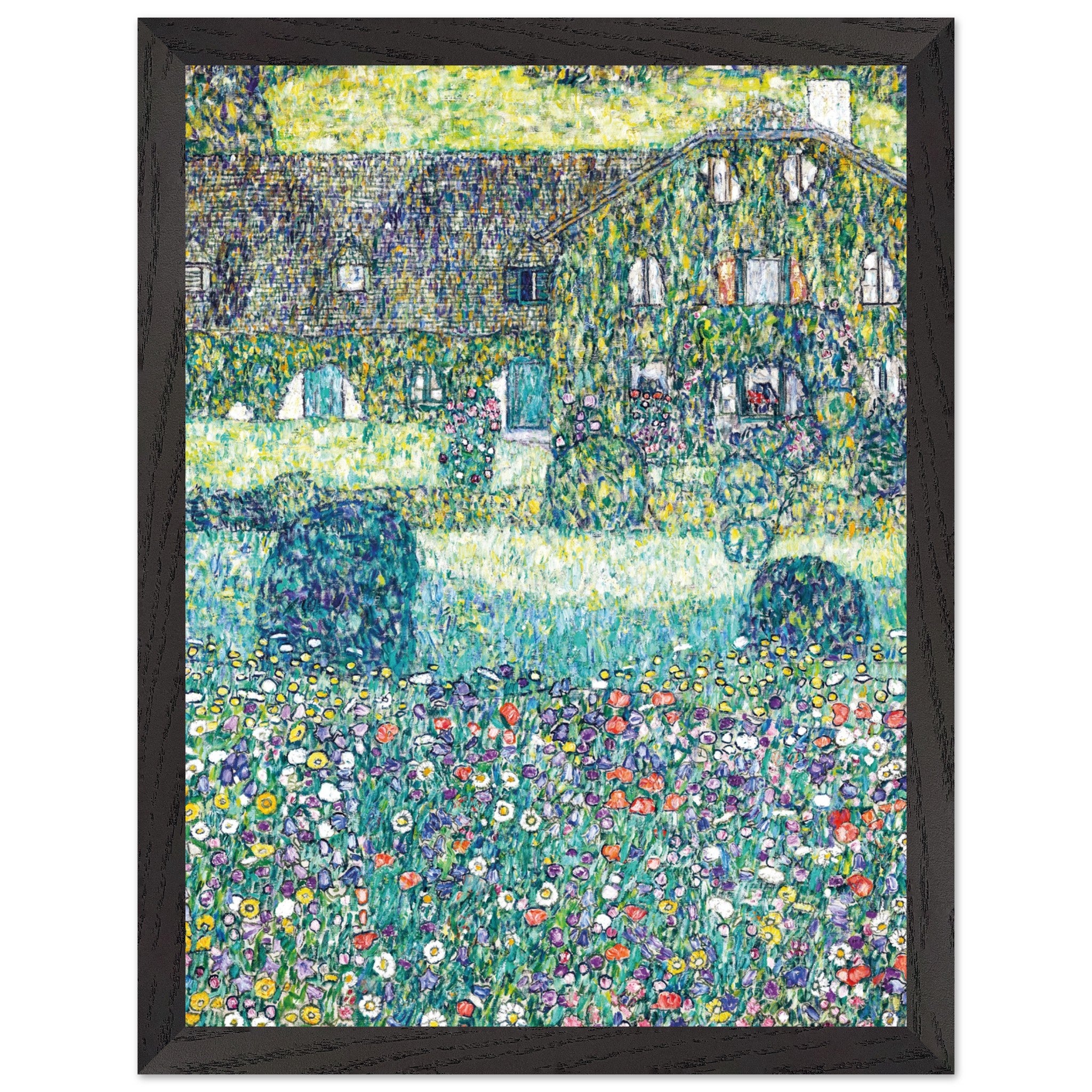 Artfulprints Poster met Lijst Gustav Klimt - Country house by the Atte