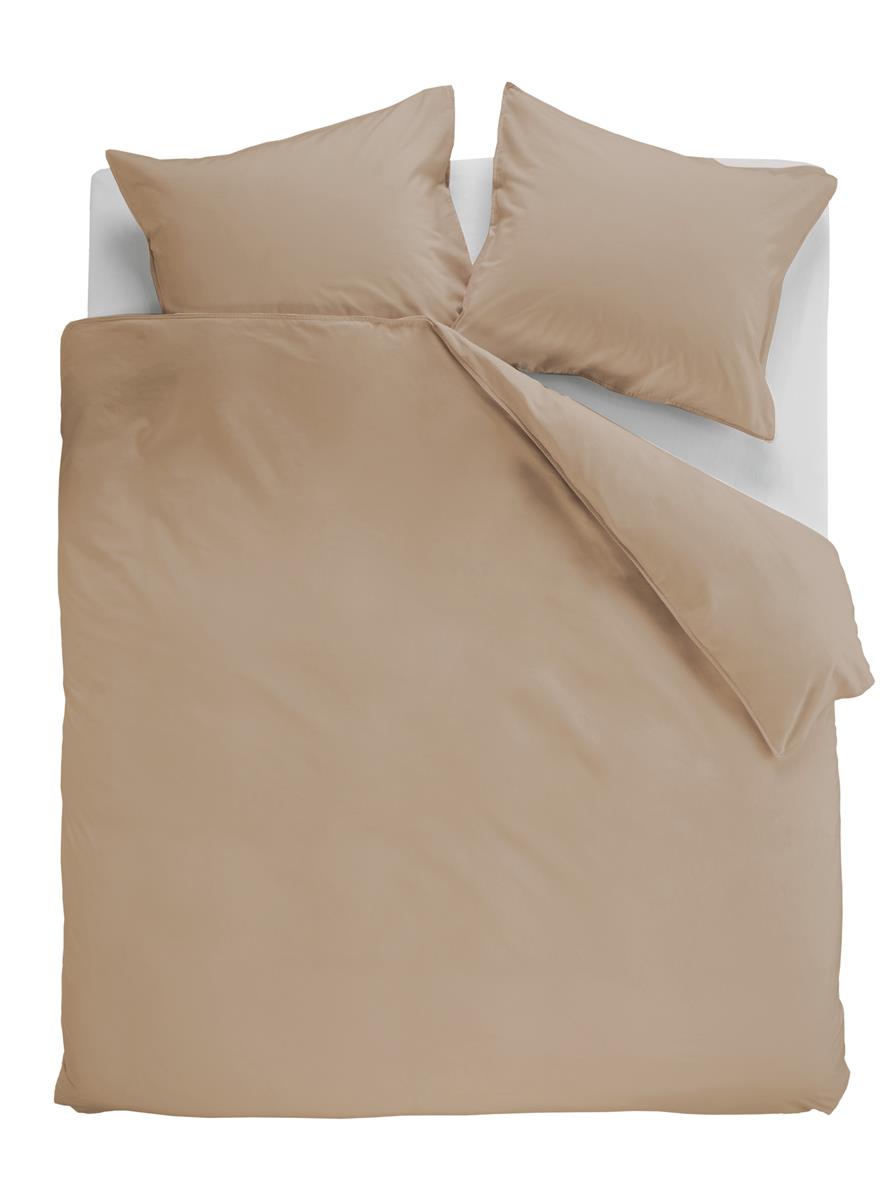 Ambiante Cotton Uni dekbedovertrek - Lits-Jumeaux XL - 260x200/220 cm