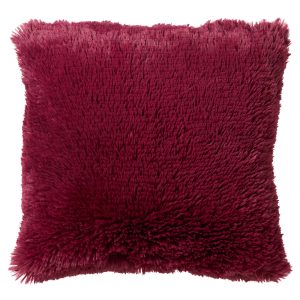 FLUFFY – sierkussen 60×60 cm – superzacht – XL kussen – Red Plum – roz FLUFFY – sierkussen 60×60 cm – superzacht – XL kussen – Red Plum – roz