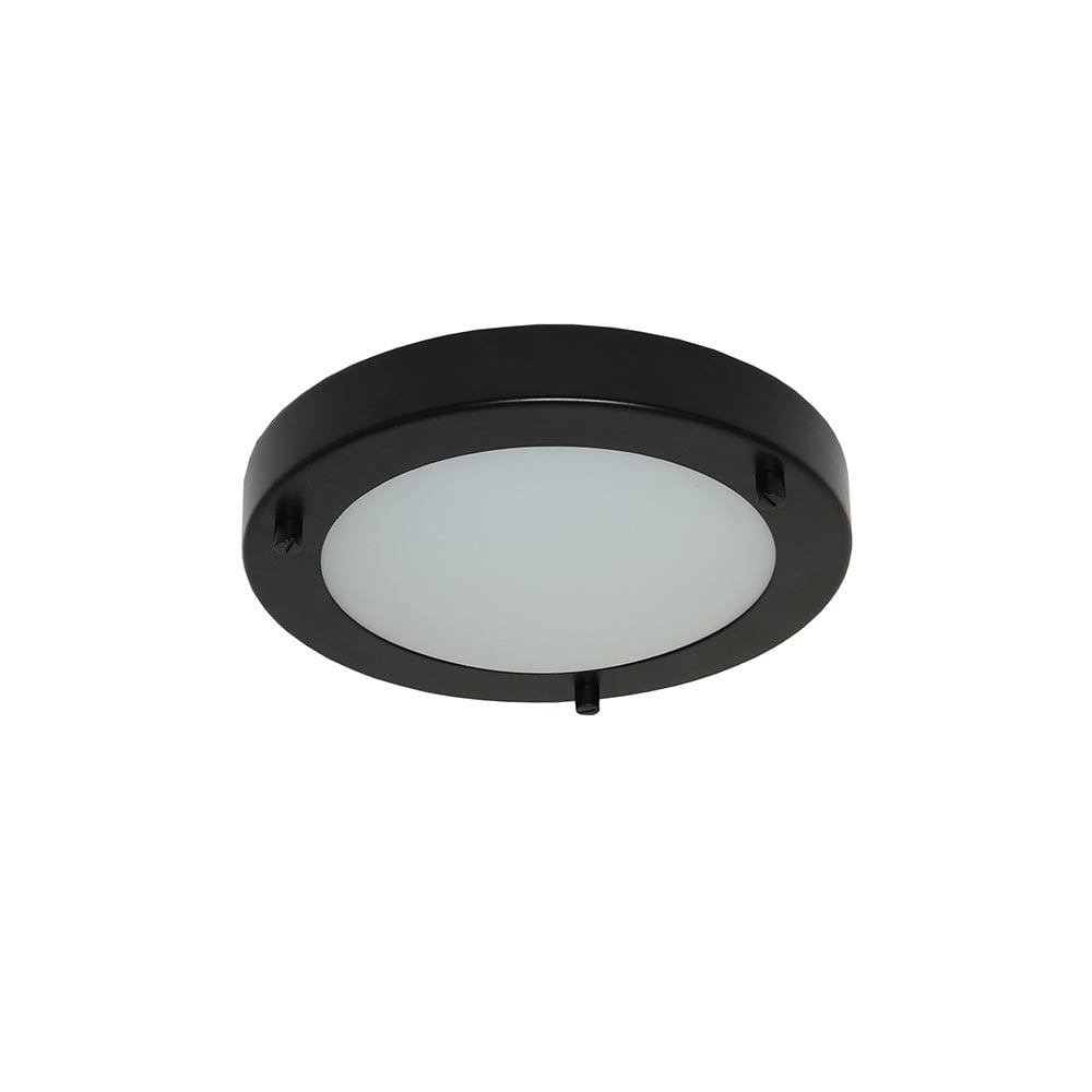 Artdelight plafondlamp Yuca - 1 lichts - 18 x 5 cm - zwart