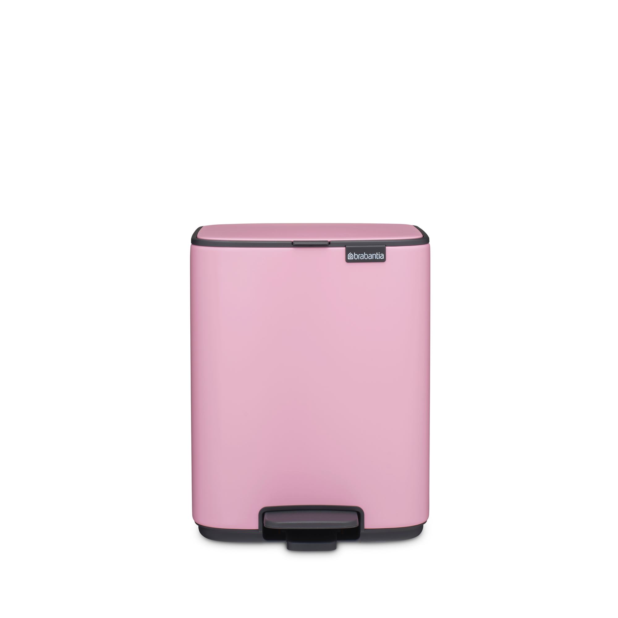 Brabantia Bo Pedaalemmer, 7 liter, stil sluitend, kunststof binnenemme