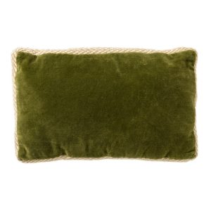 MANOE – kussenhoes 30×50 cm – effen kleur – jute rand – Cardamom Seed MANOE – kussenhoes 30×50 cm – effen kleur – jute rand – Cardamom Seed