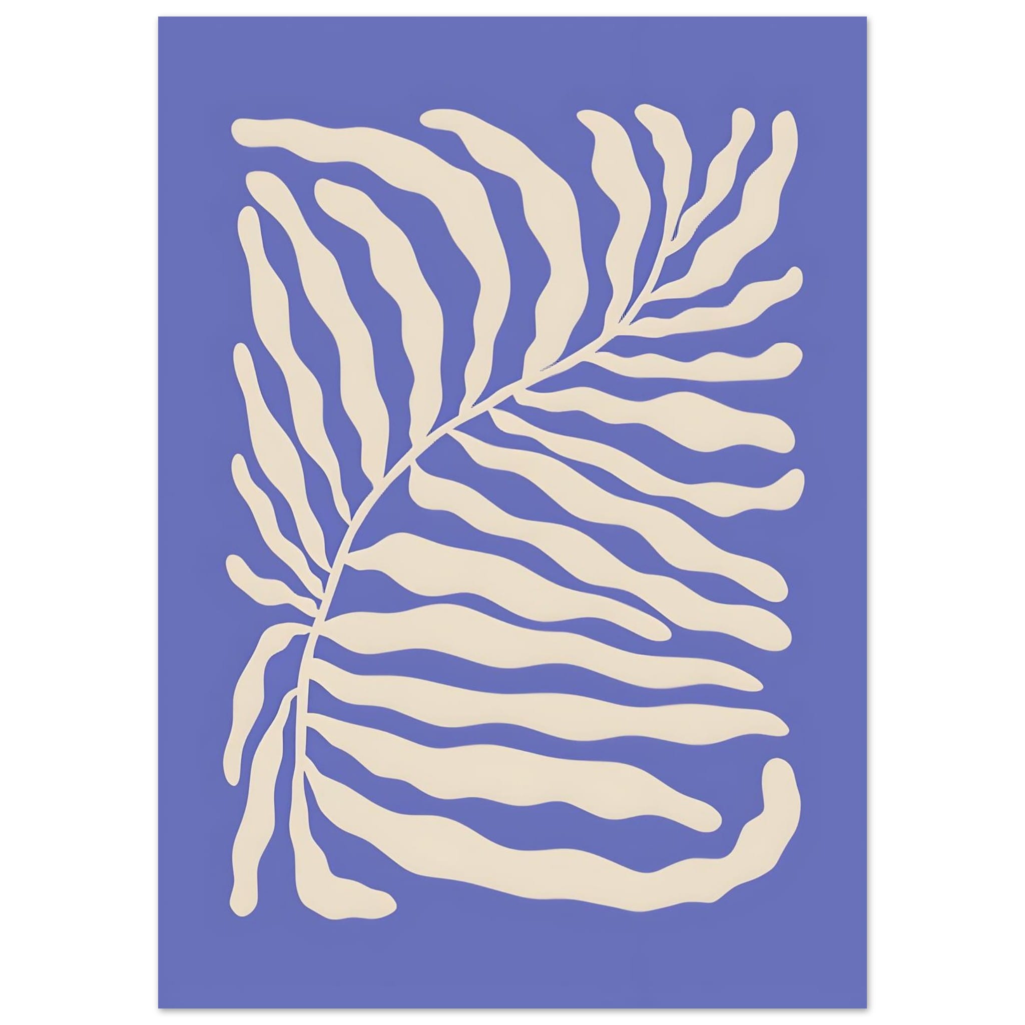 Artfulprints Poster Matisse – Ocean breeze - 50x70 cm - Paars