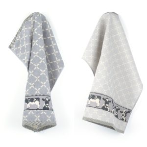 Luxe Keukendoek en Theedoek Koe Grijs – Bunzlau Castle – 100% biologis Luxe Keukendoek en Theedoek Koe Grijs – Bunzlau Castle – 100% biologis